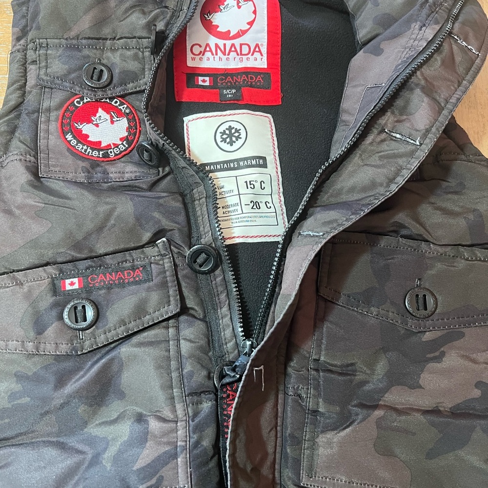 Preloved Boys Camouflage Vest